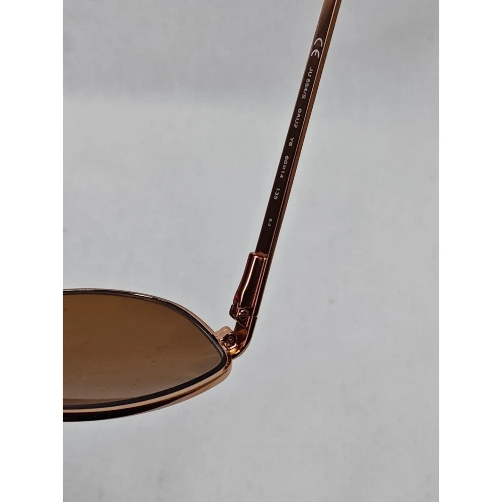 Juicy Couture Women's Sunglasses Gold Peach Bronze Aviators With‎ Original Case